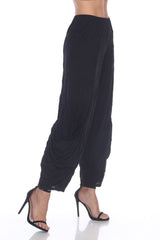 Ankle Pocket Pant - Black - CARINE