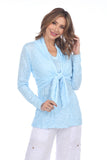Claire Cardigan - Paper Flower - CARINE