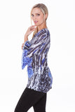 Vera Top - Blue Floral - CARINE