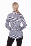 Round Neck Set - Stripe Edge - CARINE
