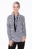 Round Neck Set - Stripe Edge - CARINE
