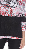 Maria Top - Flower Stencil - CARINE