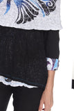 Maria Top - Blue Butterfly - CARINE