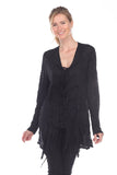 Camille Cardigan Long - Black - CARINE