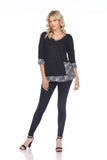 Flora Tunic - White Beads - CARINE
