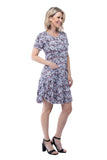 Riley Dress - Blush Animal - CARINE