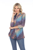 Selena Shirt - Rainbow Weave - CARINE