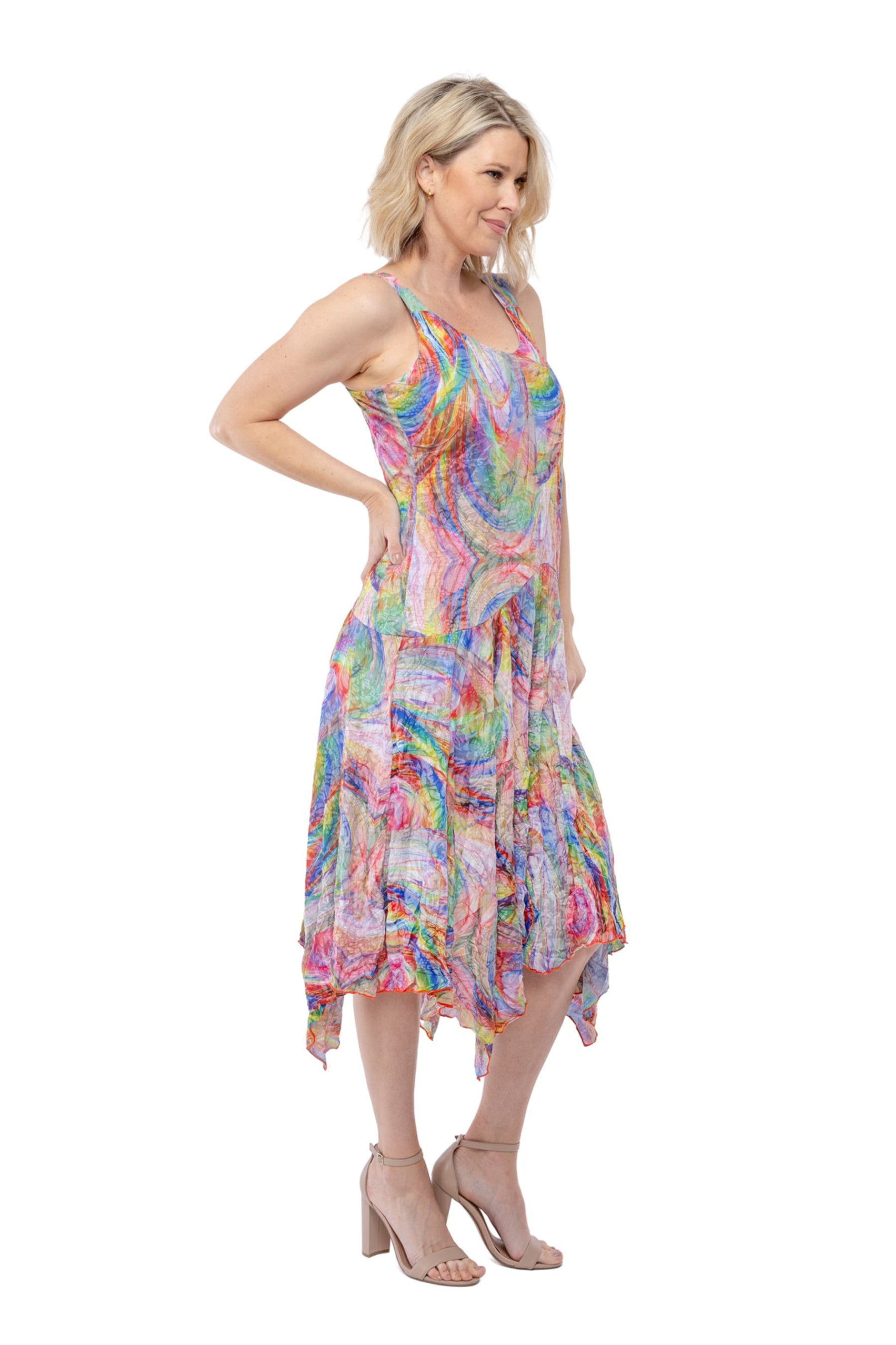 Priscilla Dress - Color Burst - CARINE