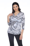 Nora Top - White Water - CARINE