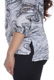 Nora Top - White Water - CARINE