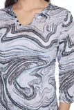 Nora Top - White Water - CARINE