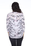 V-Neck Top - Pink Tiger - CARINE