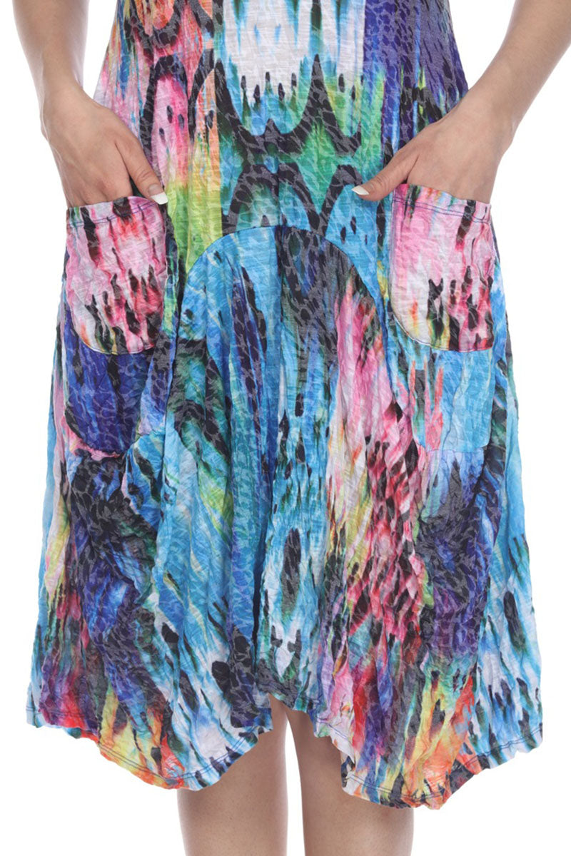 Valerie Dress - Color Flames - CARINE
