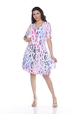 Daisy Dress - Leopard Abstract - CARINE