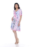 Daisy Dress - Leopard Abstract - CARINE