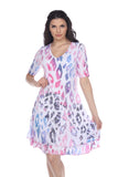 Daisy Dress - Leopard Abstract - CARINE