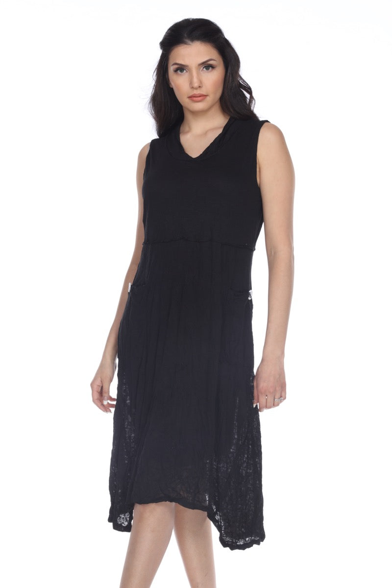 Viviana Dress - Black - CARINE