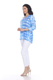 Falyn Tunic - Blue Weave - CARINE
