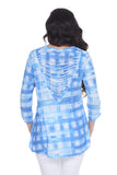 Falyn Tunic - Blue Weave - CARINE