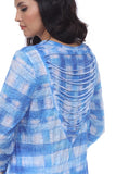 Falyn Tunic - Blue Weave - CARINE