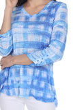 Falyn Tunic - Blue Weave - CARINE