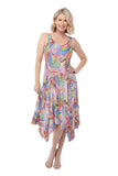 Priscilla Dress - Color Burst