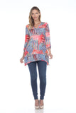 Two Pocket Tunic - Scarlet Patch - CARINE