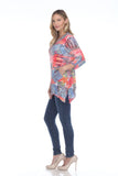 Two Pocket Tunic - Scarlet Patch - CARINE