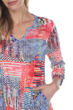 Two Pocket Tunic - Scarlet Patch - CARINE