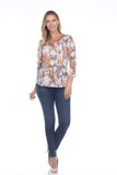 Round-Neck Top - Cat Party - CARINE