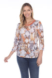 Round-Neck Top - Cat Party - CARINE