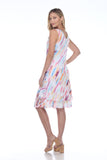 Darcy Dress - Magenta Stroke - CARINE