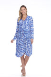 Carol Cardigan - Blue Static - CARINE