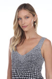 Tilly Tank - Black Zone - CARINE