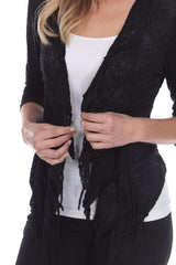 Camille Cardigan - Black - CARINE
