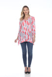 Two Pocket Tunic - Red Breeze - CARINE