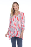 Two Pocket Tunic - Red Breeze - CARINE