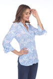 Sabrina Shirt - Pretty Paisley - CARINE