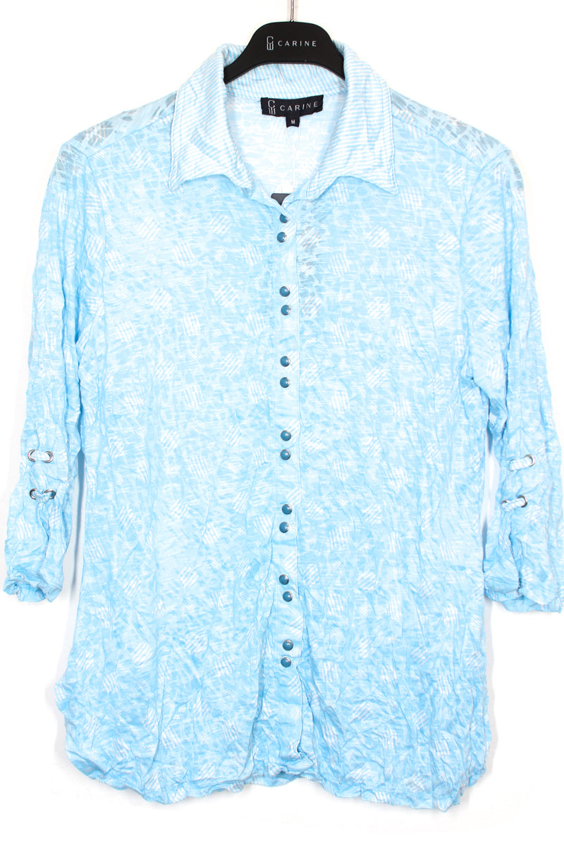 Sabrina Shirt - Blue Powder - CARINE