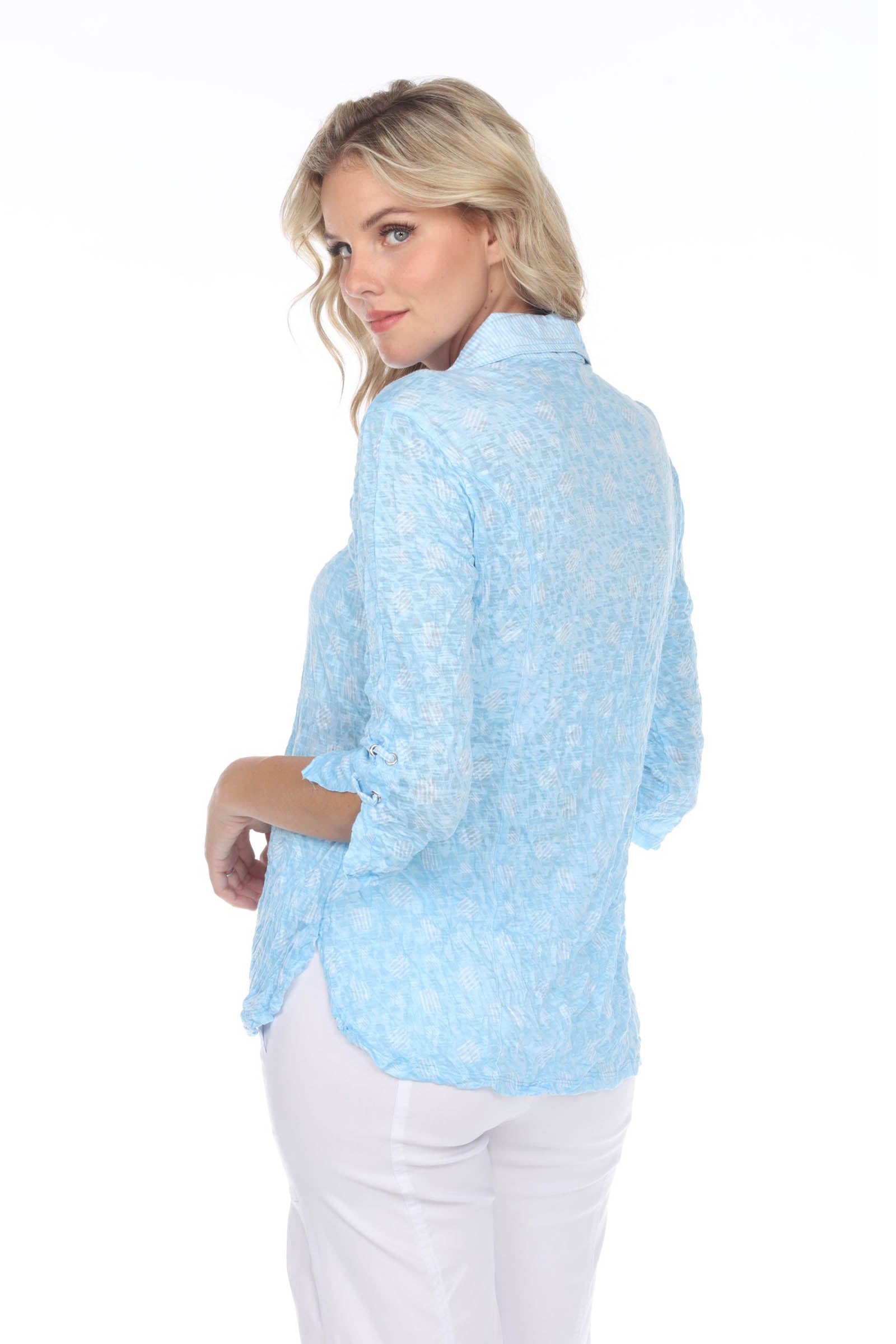 Sabrina Shirt - Blue Powder - CARINE