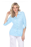Sabrina Shirt - Blue Powder - CARINE