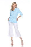 Sabrina Shirt - Blue Powder - CARINE