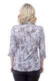 Sabrina Shirt - Gold Leopard - CARINE