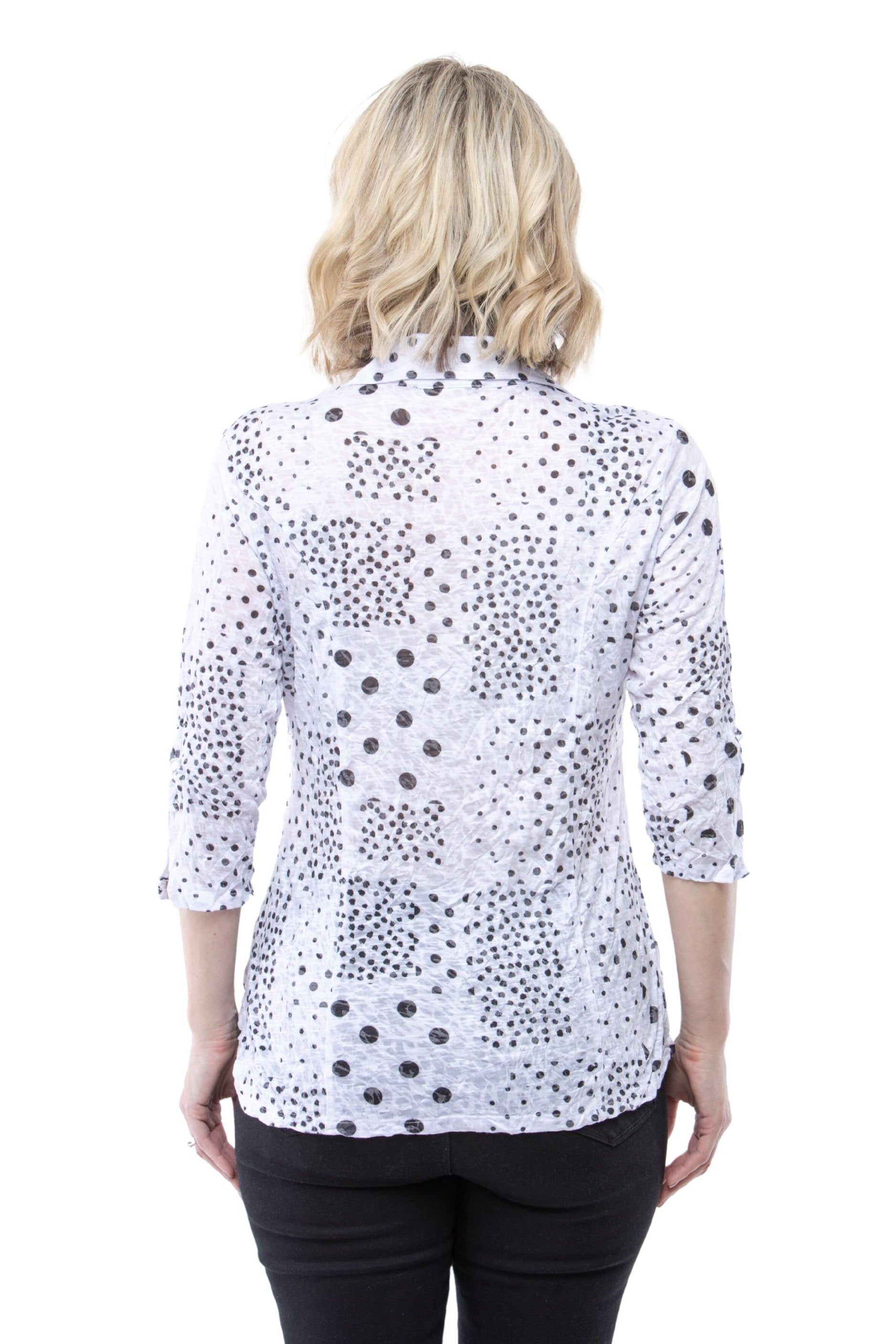 Sabrina Shirt - Dot Patches - CARINE