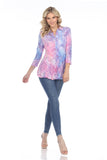 Selena Shirt - Lucid Flowers - CARINE