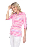 Sabrina Shirt - Pink Blast - CARINE