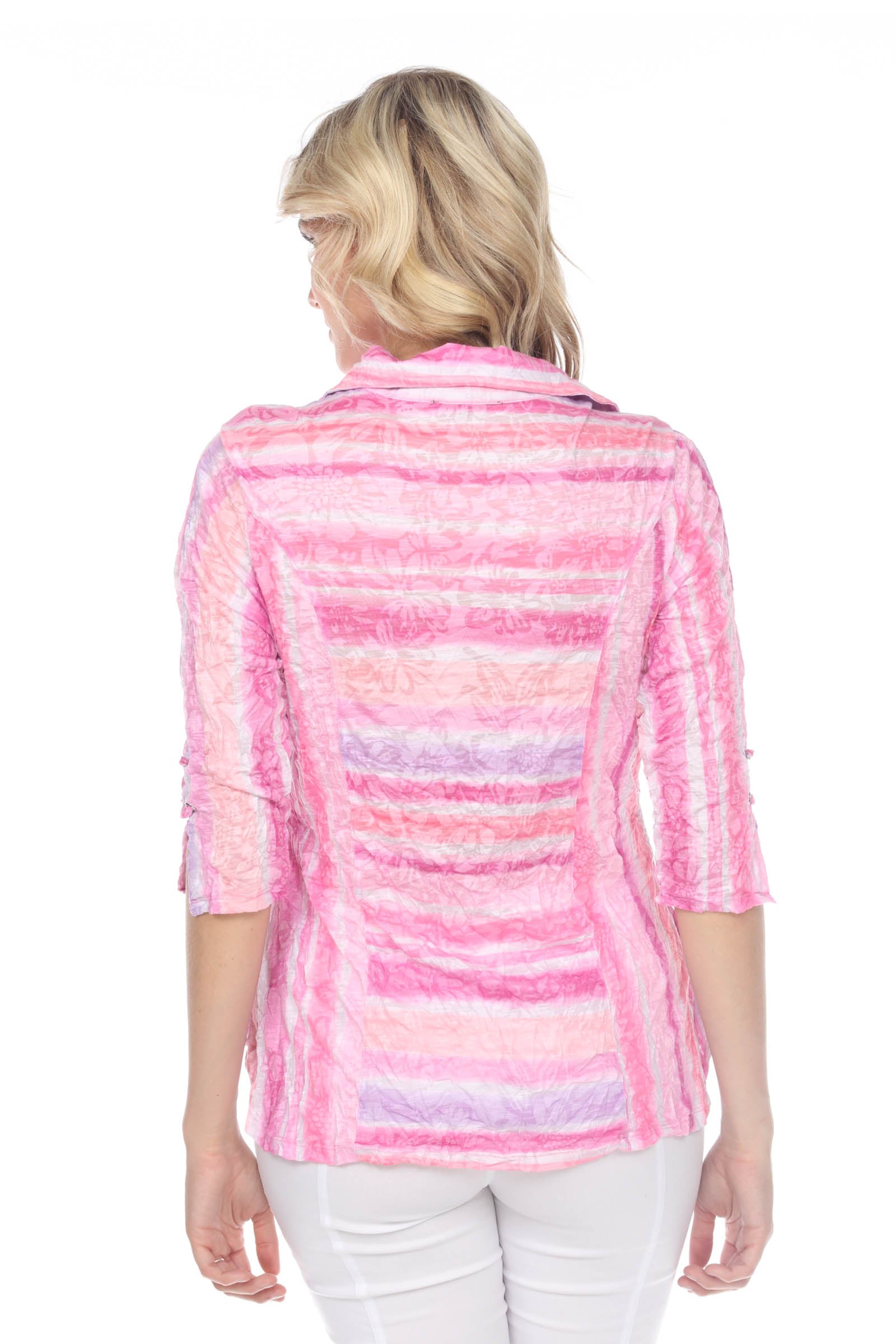 Sabrina Shirt - Pink Blast - CARINE