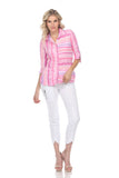 Sabrina Shirt - Pink Blast - CARINE