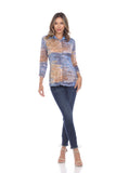 Sabrina Shirt - Sunrise Water - CARINE