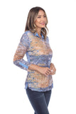 Sabrina Shirt - Sunrise Water - CARINE